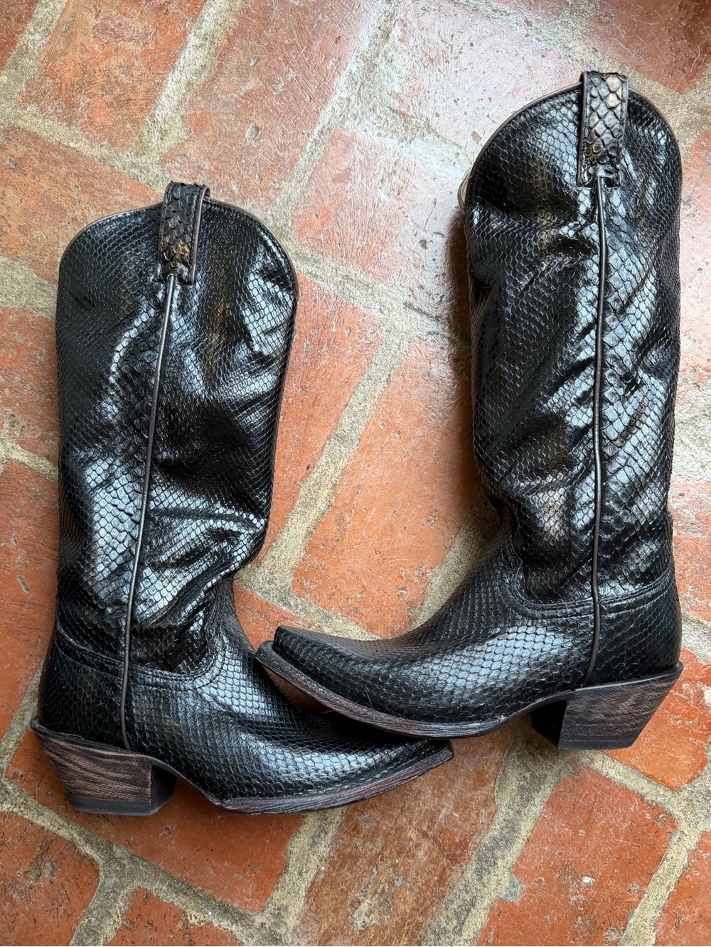 Black Python Idyllwind Miranda Lambert Collection Boots - Women
